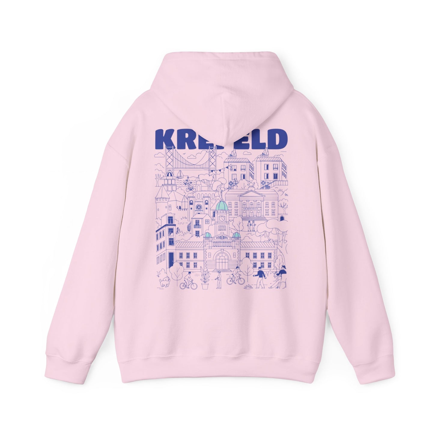Krefeld Hoodie „Townscape“ – Urban City Hoodie | Krefeld.Original