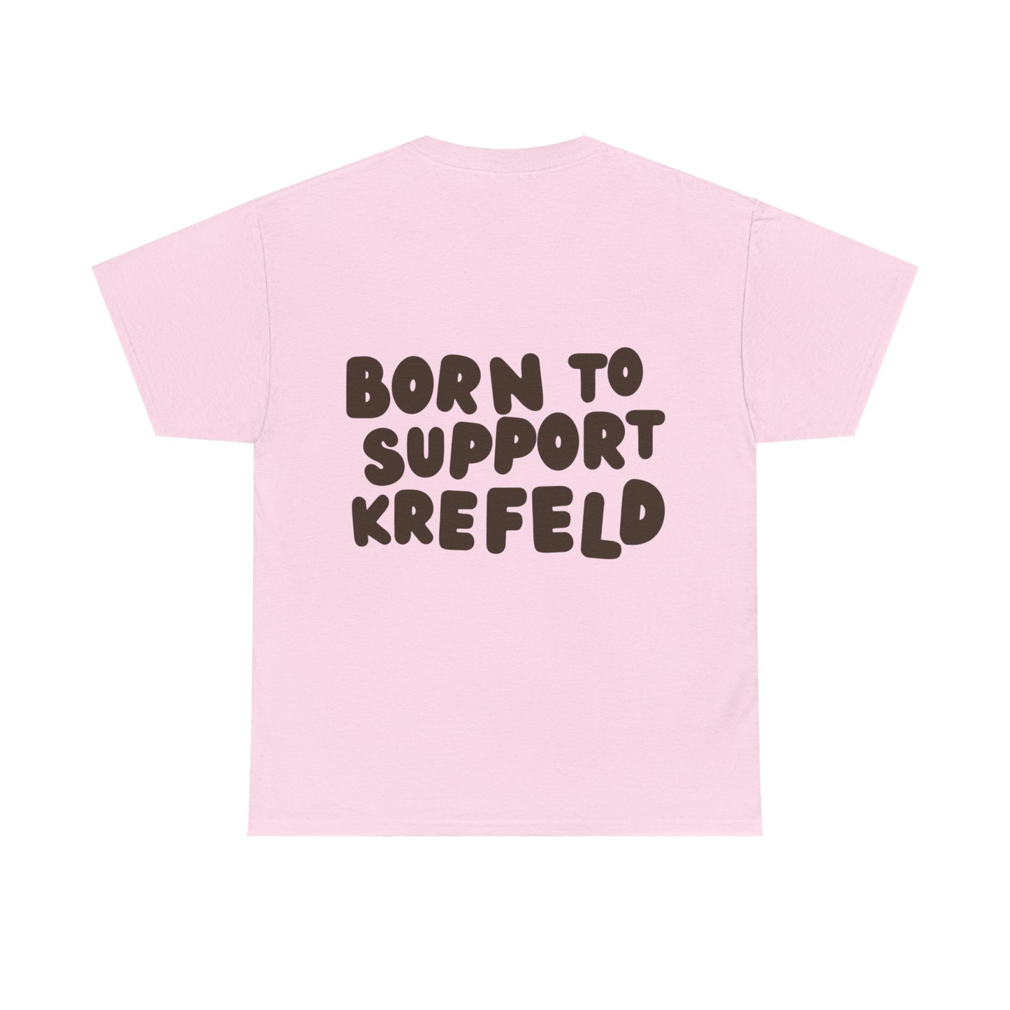 Krefeld T-Shirt „Born to Support Krefeld“ – Local Statement Tee | Krefeld.Original