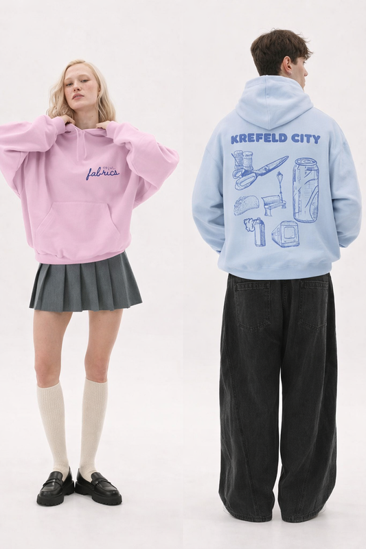 Krefeld City Icons Hoodie – Streetwear Backprint | Krefeld Original Merch