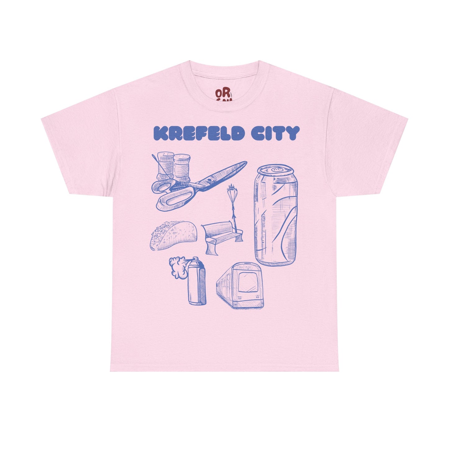 Krefeld City Icons T-Shirt – Streetwear | Krefeld Original Merch