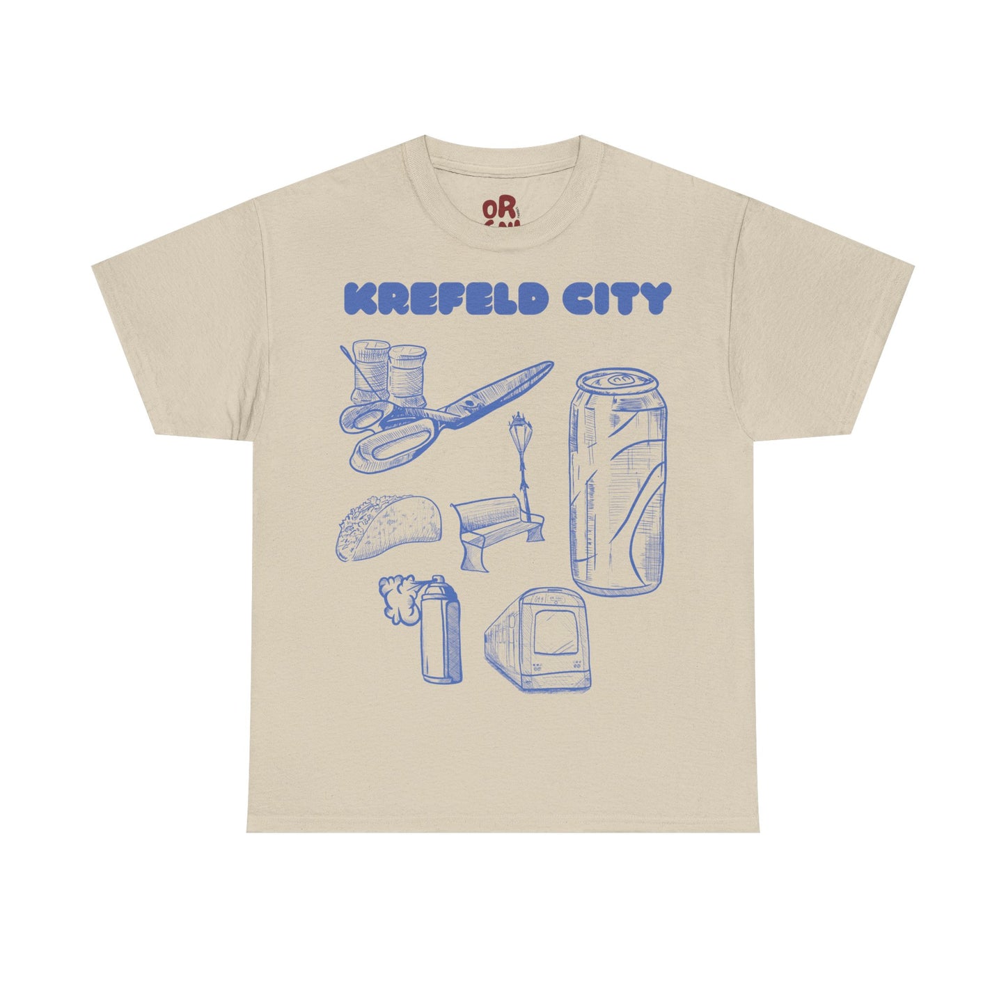 Krefeld City Icons T-Shirt – Streetwear | Krefeld Original Merch