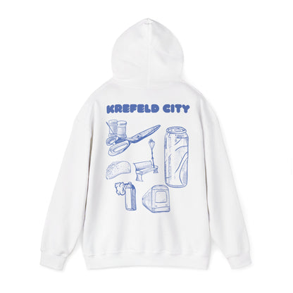 Krefeld City Icons Hoodie – Streetwear Backprint | Krefeld Original Merch