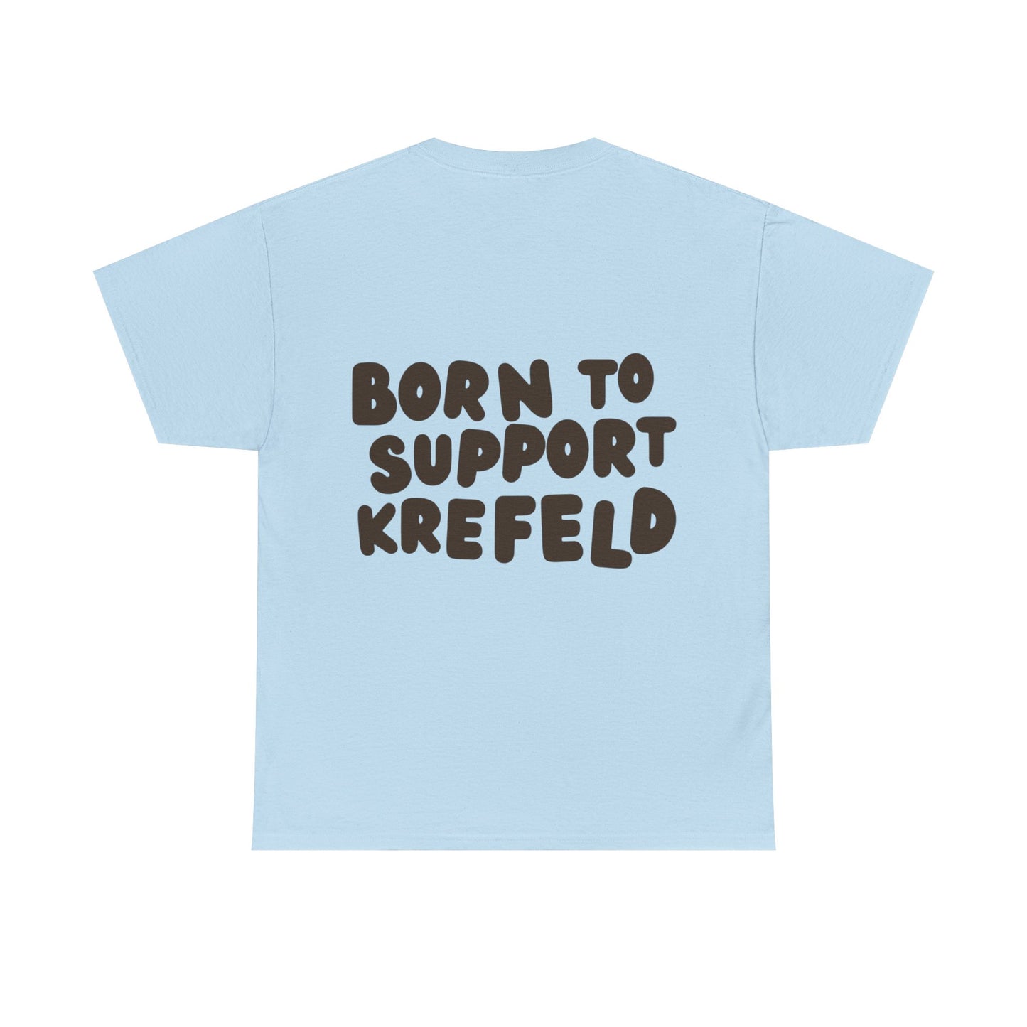 Krefeld T-Shirt „Born to Support Krefeld“ – Local Statement Tee | Krefeld.Original