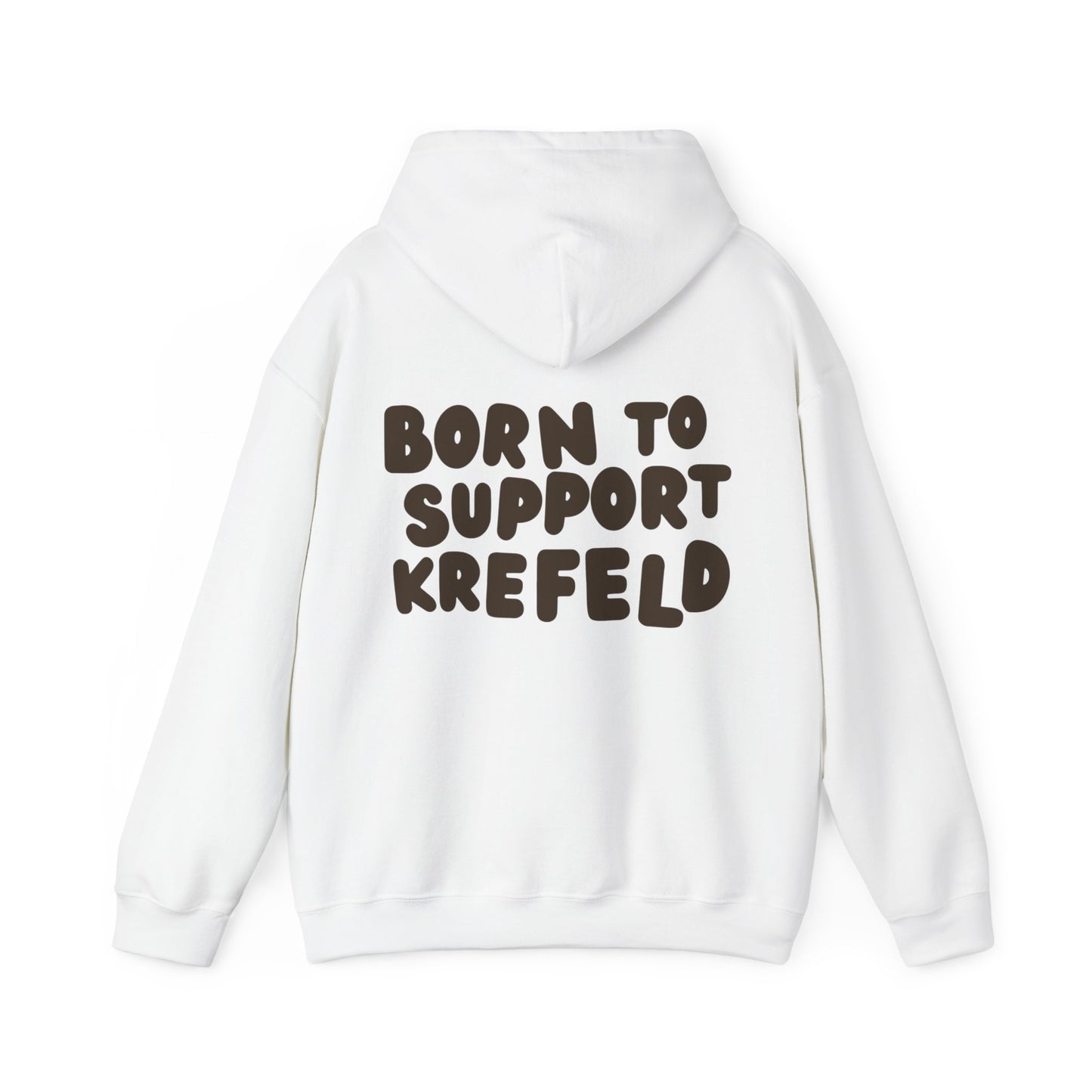 Krefeld Hoodie „Born to Support Krefeld“ – Local Statement Hoodie | Krefeld.Original