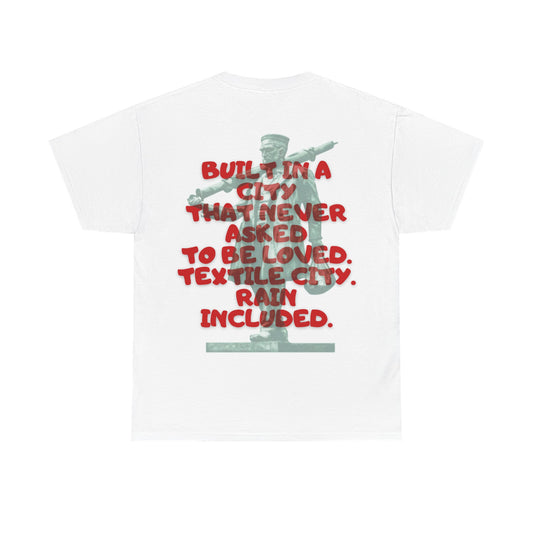 Made to last Tee – ORGNL Fabrics Backprint Shirt aus 100 % Baumwolle | Krefeld Original