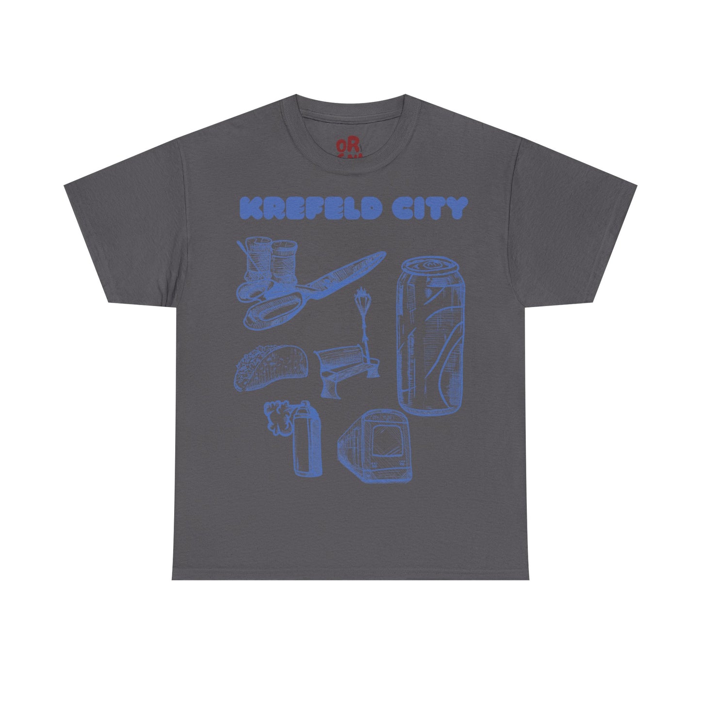 Krefeld City Icons T-Shirt – Streetwear | Krefeld Original Merch