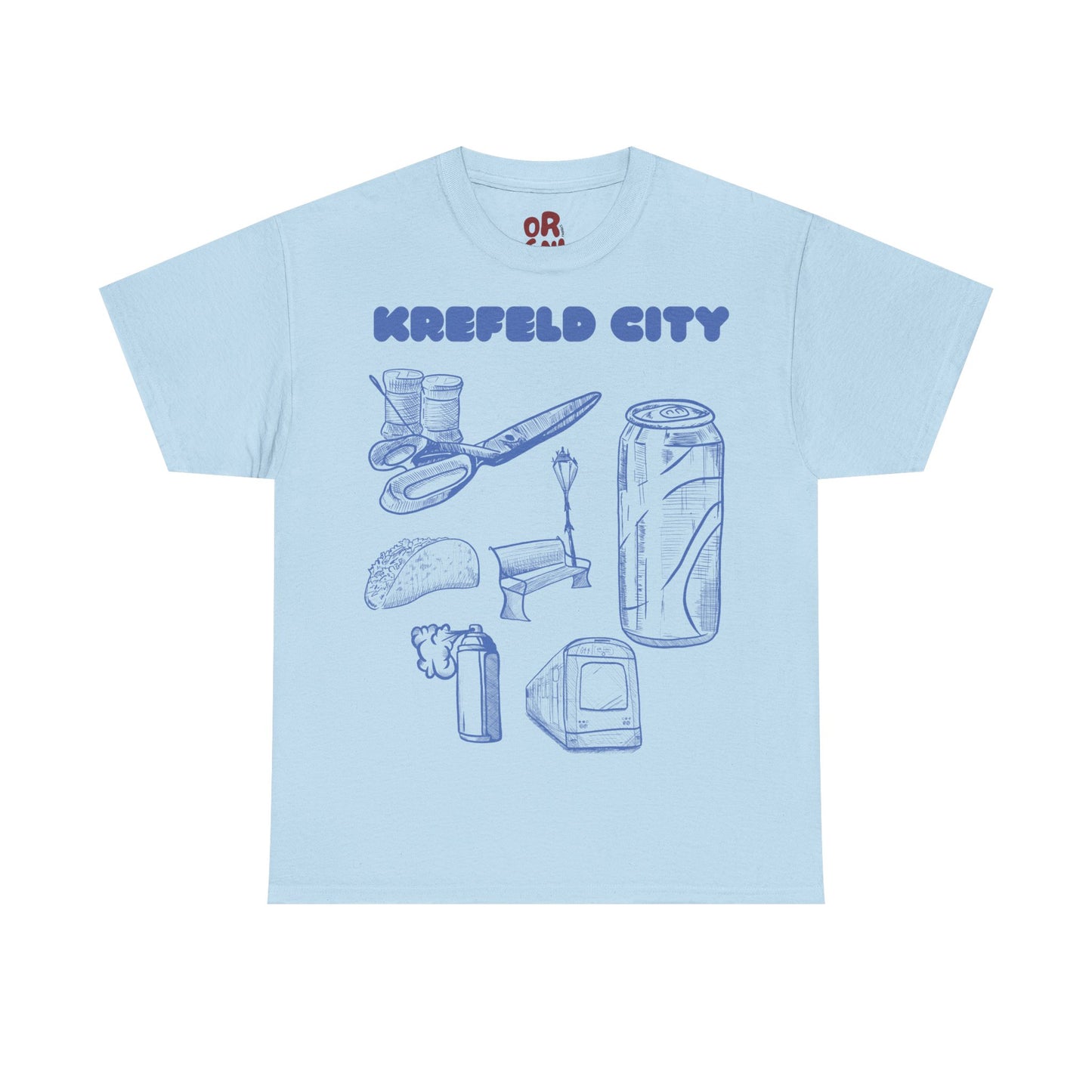 Krefeld City Icons T-Shirt – Streetwear | Krefeld Original Merch
