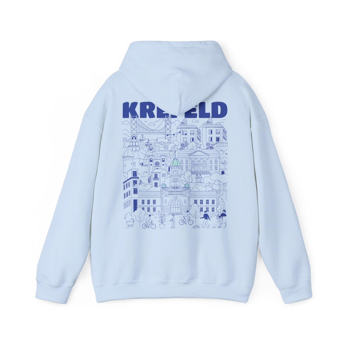 Krefeld Hoodie „Townscape“ – Urban City Hoodie | Krefeld.Original
