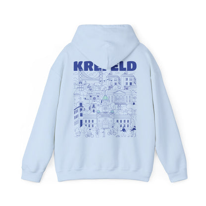Krefeld Hoodie „Townscape“ – Urban City Hoodie | Krefeld.Original