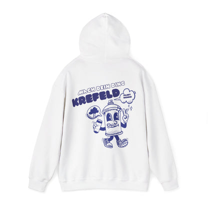 Krefeld Hoodie „Mach dein Ding“ – Spraydose Streetwear | Krefeld.Original