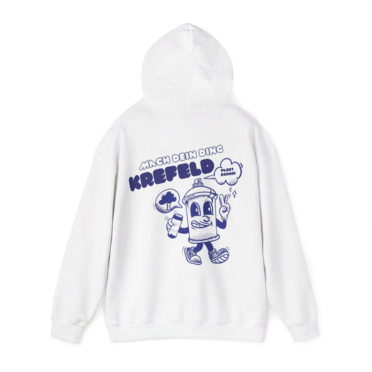Krefeld Hoodie „Mach dein Ding“ – Spraydose Streetwear | Krefeld.Original