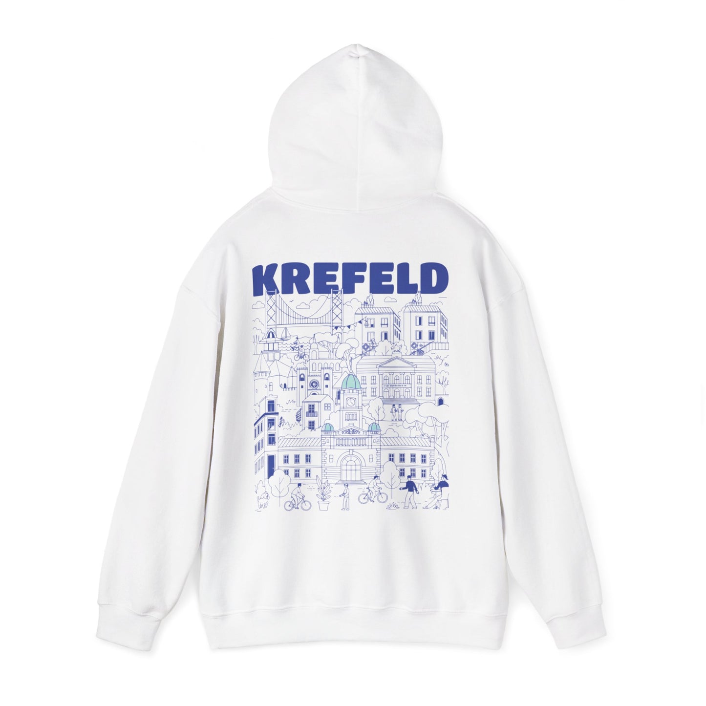 Krefeld Hoodie „Townscape“ – Urban City Hoodie | Krefeld.Original