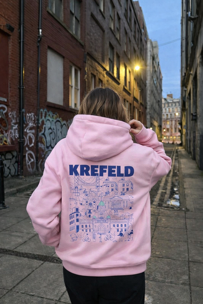 Krefeld Hoodie „Townscape“ – Urban City Hoodie | Krefeld.Original