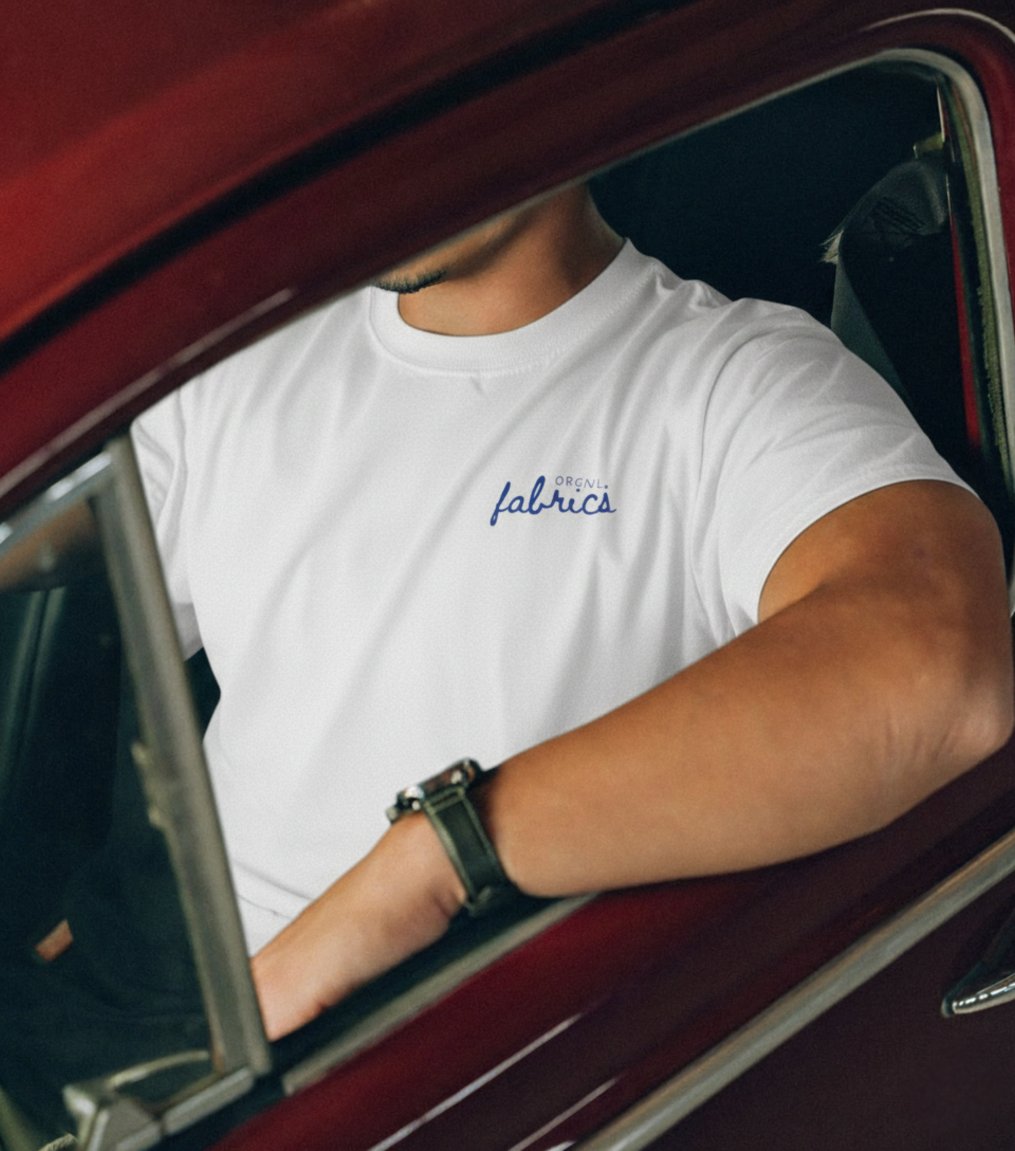 Made to last Tee – ORGNL Fabrics Backprint Shirt aus 100 % Baumwolle | Krefeld Original